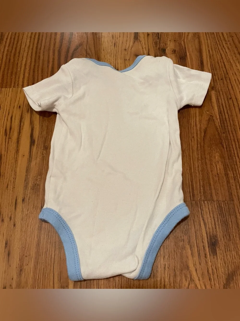 One-Piece with Light Blue Trim Take Me to Grandma and Let the Spoiling Begin